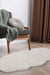 Homemaker luxury faux fur ivory Ivory Living Room Shaggy Rug.