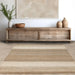 Asiatic cedar ivory natural Beige, Ivory Living Room Natural Fibre Rug.