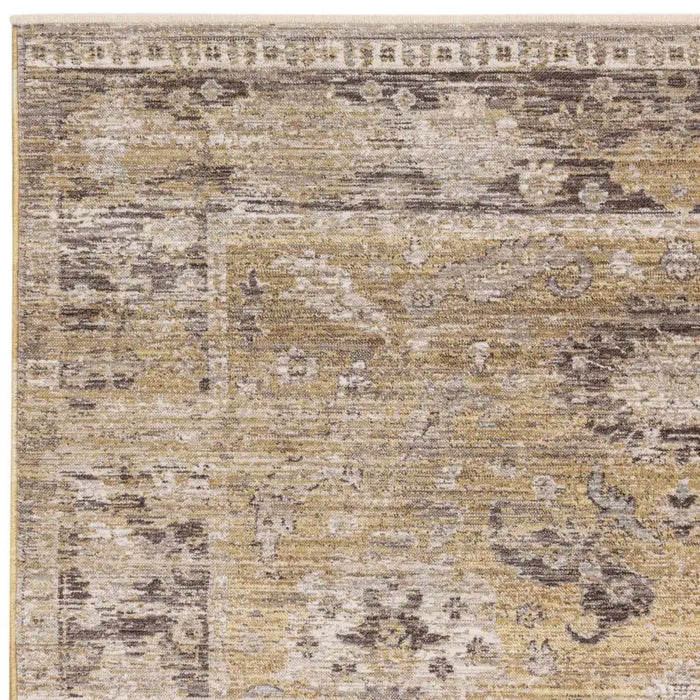 Asiatic jasper ja06 yellow gold Yellow Living Room  Rug.