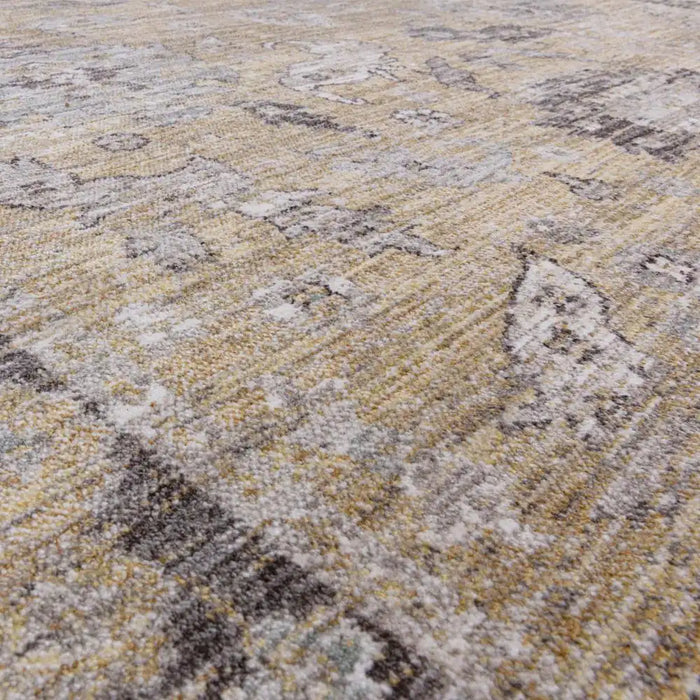 Asiatic jasper ja06 yellow gold Yellow Living Room  Rug.