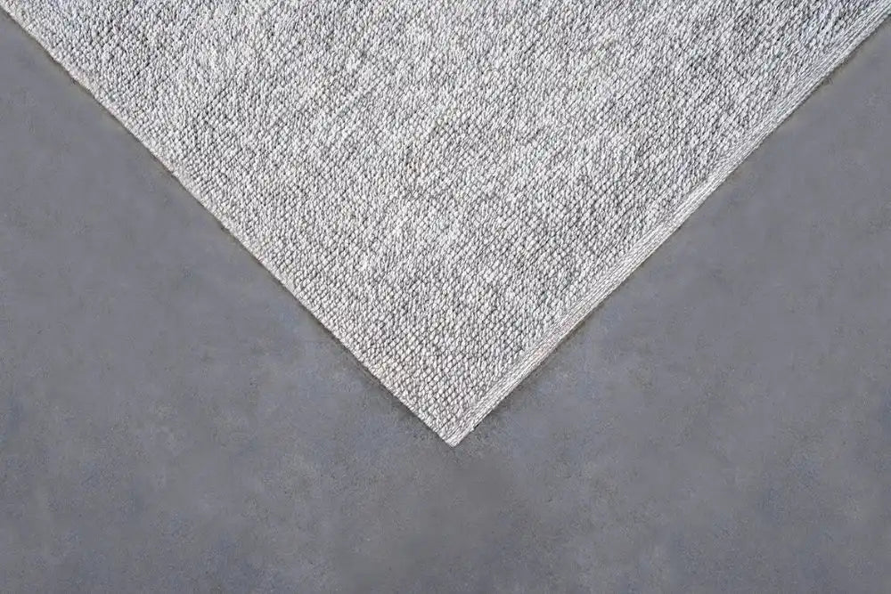 Woven Edge dreamweaver jack frost grey Grey Living Room  Rug.