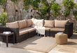 Surya mge jamie 2307 camel Beige Outdoor  Flat Weave Rug.
