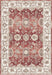 Likewise Matting silk road washable jasru Red Living Room Washable Rug.