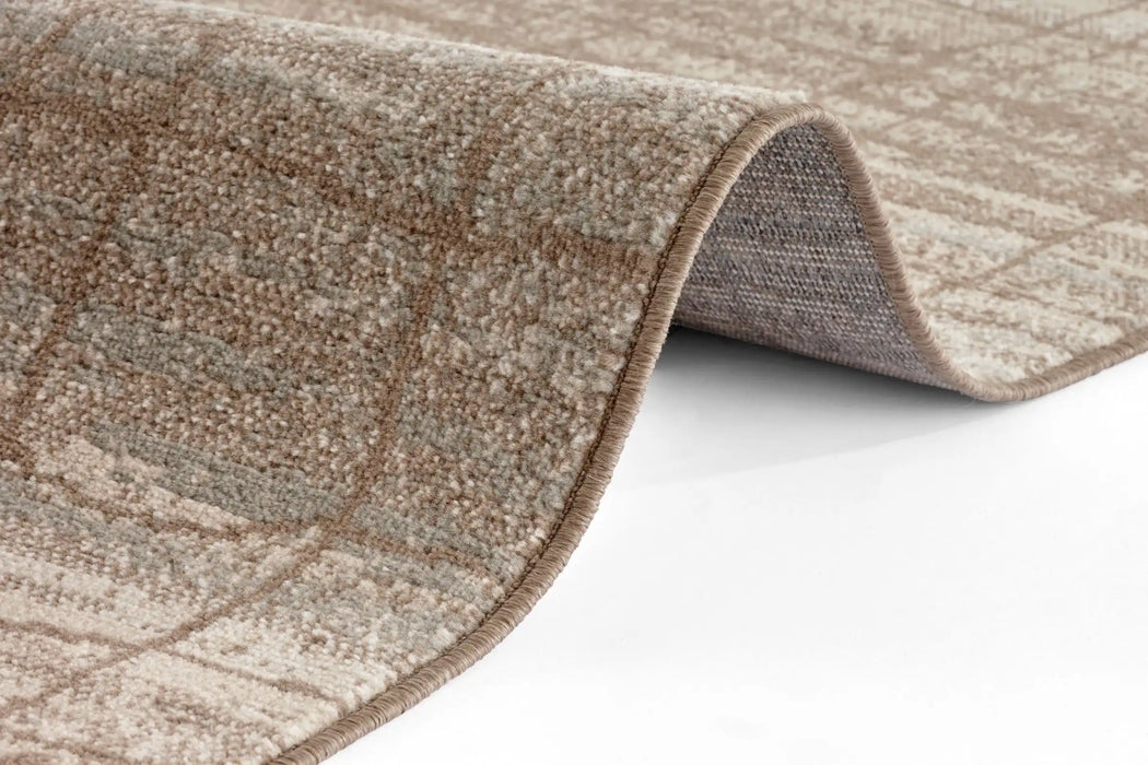 Hanse Home terrain jord cream beige Beige, Cream Living Room Moroccan Rug.