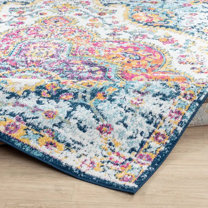 Surya elz julia 2335 multicolored Multicoloured Living Room Geometric Rug.