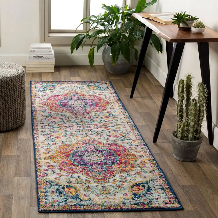 Surya elz julia 2335 multicolored Multicoloured Living Room Geometric Rug.