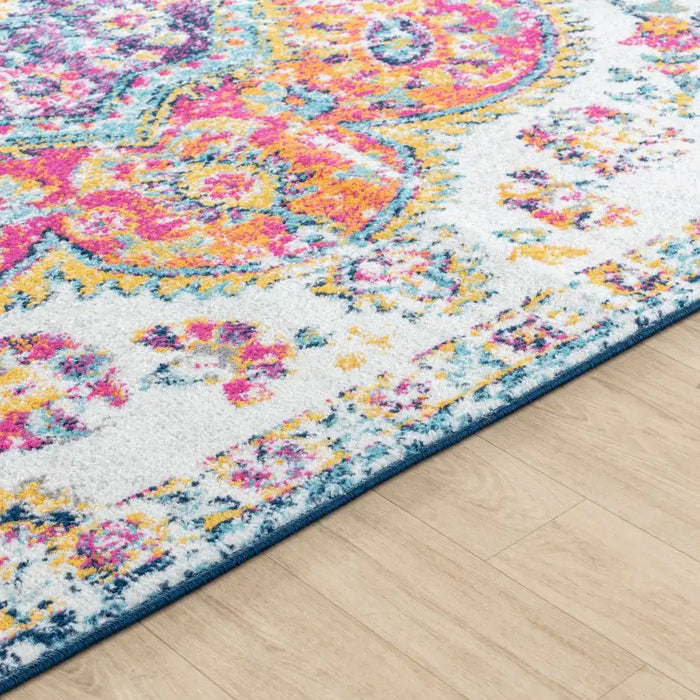 Surya elz julia 2335 multicolored Multicoloured Living Room Geometric Rug.