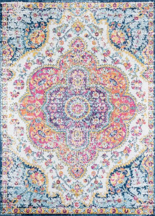 Surya elz julia 2335 multicolored Multicoloured Living Room Geometric Rug.