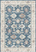 Likewise Matting silk road washable jurdar Blue Living Room Washable Rug.