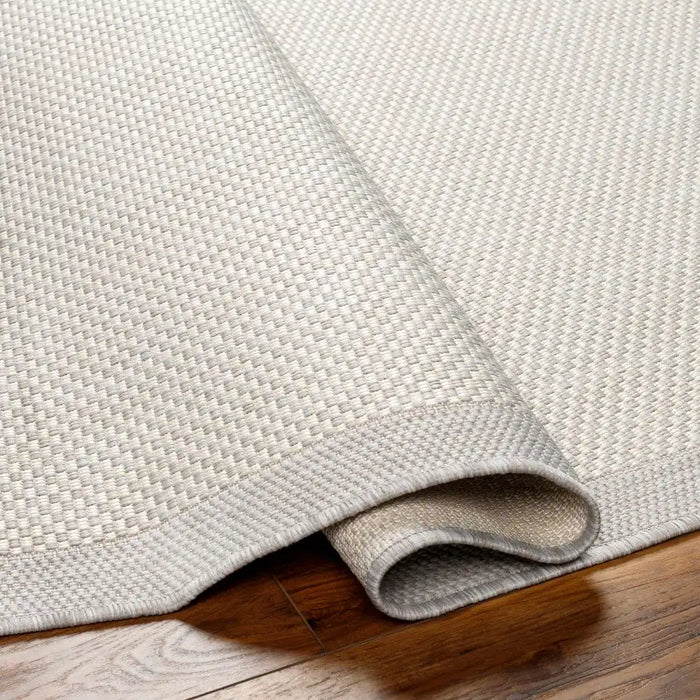 Surya rvl kacey 2390 grey Grey Living Room Flat Weave Rug.