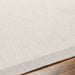 Surya rvl kacey 2390 grey Grey Living Room Flat Weave Rug.
