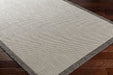 Surya rvl kacey 2391 grey Grey Living Room Flat Weave Rug.