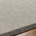 Surya rvl kacey 2391 grey Grey Living Room Flat Weave Rug.