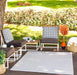 Surya rvl kassie 2376 grey Grey Living Room Flat Weave Rug.