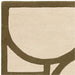 Asiatic metro khaki Brown, Beige Living Room Wool Rug.