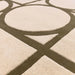 Asiatic metro khaki Brown, Beige Living Room Wool Rug.