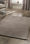 Homemaker relay latte Beige Living Room  Rug.