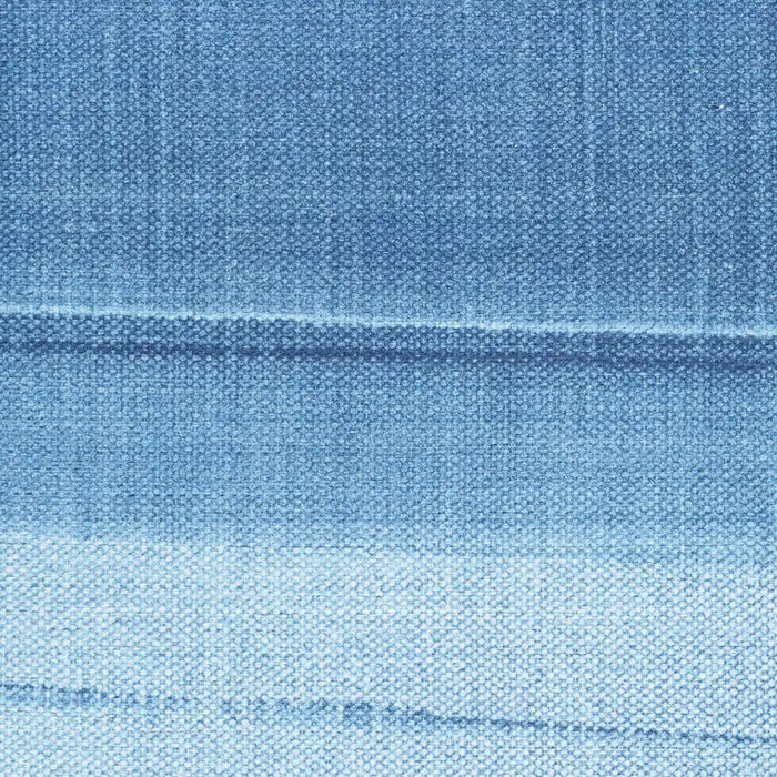 Calvin Klein ck031 launder ldr01 aqua Blue Living Room Flat Weave Rug.