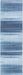 Calvin Klein ck031 launder ldr01 aqua Blue Living Room Flat Weave Rug.