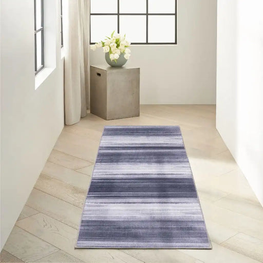 Calvin Klein ck031 launder ldr01 grey blue Blue, Grey Living Room Flat Weave Rug.