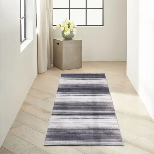 Calvin Klein ck031 launder ldr01 ivory black Black, Ivory Living Room Flat Weave Rug.