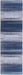 Calvin Klein ck031 launder ldr01 navy Ivory Living Room Flat Weave Rug.
