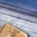 Calvin Klein ck031 launder ldr01 navy Ivory Living Room Flat Weave Rug.