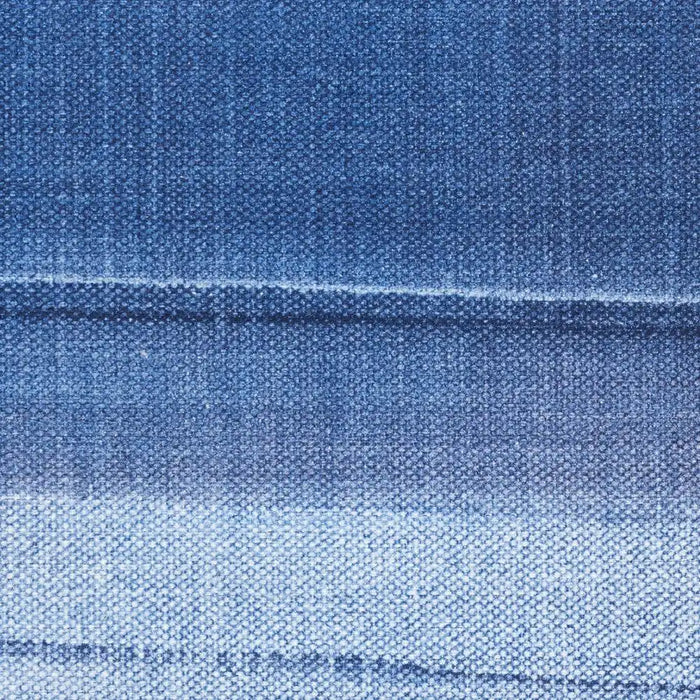 Calvin Klein ck031 launder ldr01 navy Ivory Living Room Flat Weave Rug.