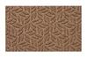 Turtle Mat dune sculpted scraper leaves taupe Brown, Beige Outdoor  Geometric Rug.