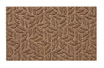 Turtle Mat dune sculpted scraper leaves taupe Brown, Beige Outdoor  Geometric Rug.