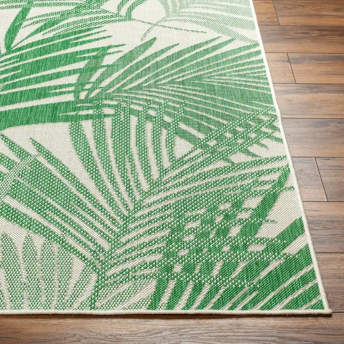 Surya rvl lennie 2359 green Green Living Room Flat Weave Rug.