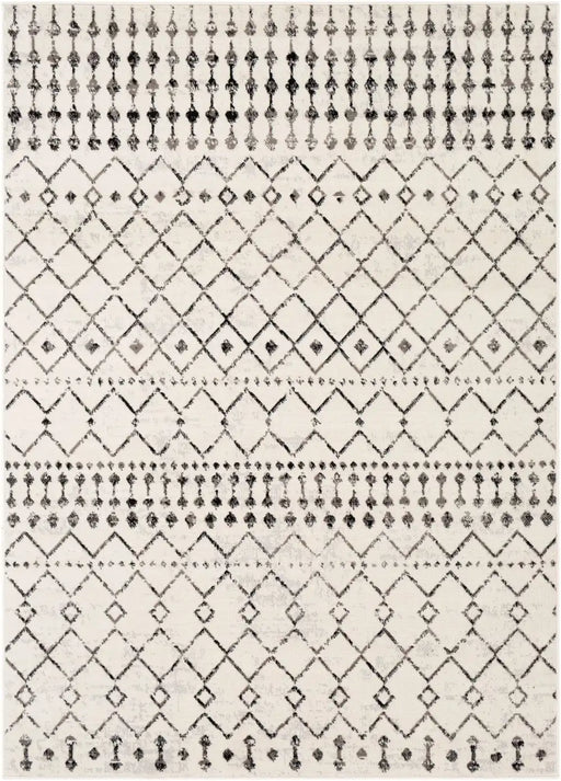Surya pss leonor 2300 grey Cream Living Room  Rug.