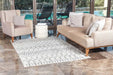 Surya pss leonor 2300 grey Cream Living Room  Rug.