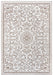 NorthRugs twin supreme leyte linen Brown, Cream Living Room Striped Rug.