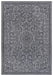 NorthRugs twin supreme leyte night silver Grey Living Room Striped Rug.