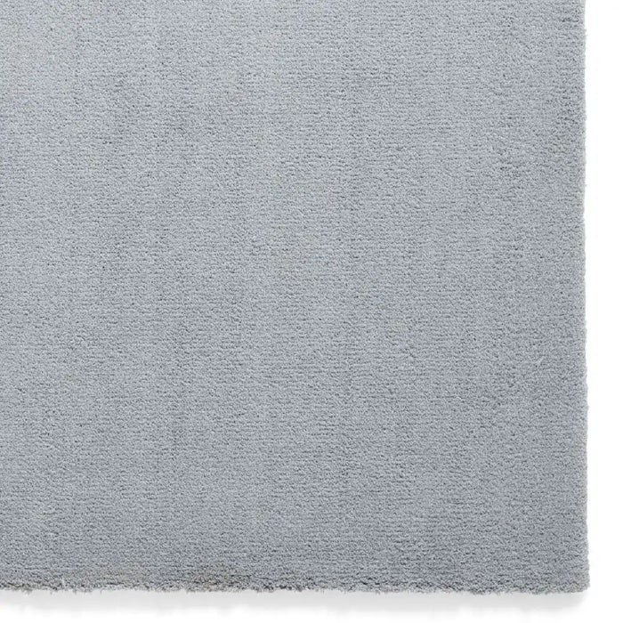 Think Rugs kara washable light blue Blue Living Room Shaggy Rug.