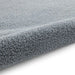 Think Rugs kara washable light blue Blue Living Room Shaggy Rug.