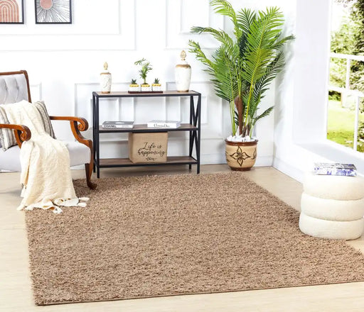 Surya fiv lilly 2301 beige Beige Living Room Shaggy Rug.