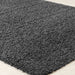 Surya fiv lilly 2302 grey Grey Living Room Shaggy Rug.