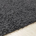 Surya fiv lilly 2302 grey Grey Living Room Shaggy Rug.