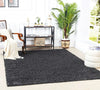 Surya fiv lilly 2302 grey Grey Living Room Shaggy Rug.
