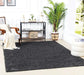 Surya fiv lilly 2302 grey Grey Living Room Shaggy Rug.