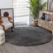 Surya fiv lilly 2302 grey Grey Living Room Shaggy Rug.