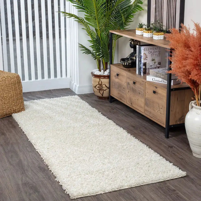 Surya fiv lilly 2303 white Ivory Living Room Shaggy Rug.