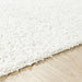 Surya fiv lilly 2303 white Ivory Living Room Shaggy Rug.