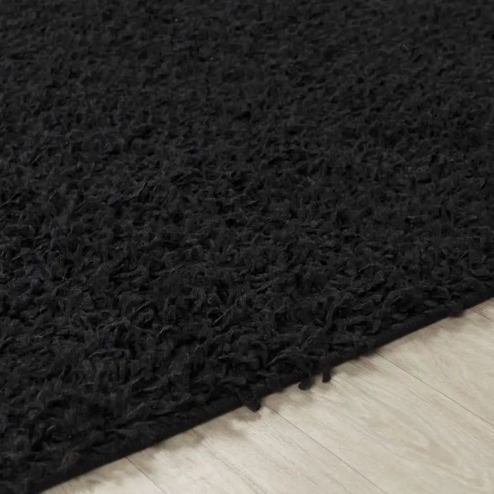 Surya fiv lilly 2305 black Black Living Room Shaggy Rug.