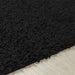 Surya fiv lilly 2305 black Black Living Room Shaggy Rug.