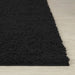 Surya fiv lilly 2305 black Black Living Room Shaggy Rug.