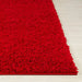 Surya fiv lilly 2309 red Red Living Room Shaggy Rug.