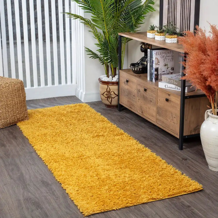 Surya fiv lilly 2310 yellow Yellow Living Room Shaggy Rug.